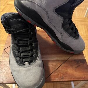 Jordan 10 Retro Cool Grey Red Accents